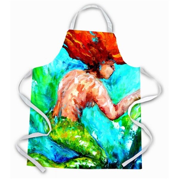 Carolines Treasures Mermaids Heaven Apron MW1200APRON - main